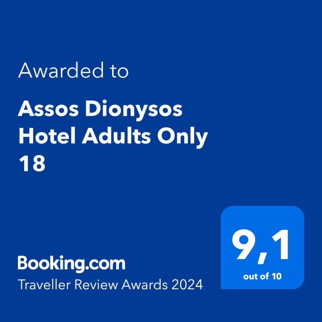 Assos Dionysos Special Class Hotel Adults Only 12 Years Buitenkant foto